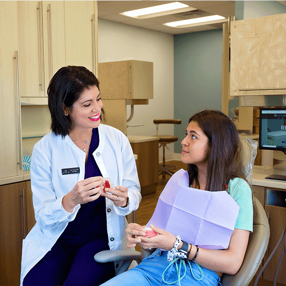 dr with smiling child